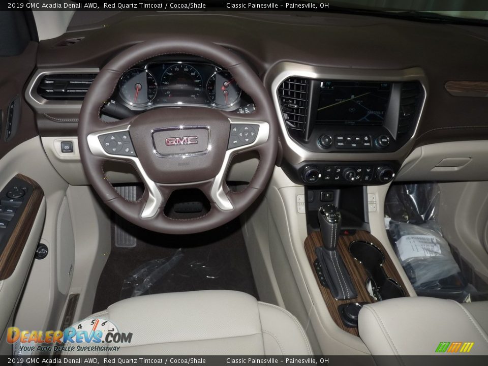 2019 GMC Acadia Denali AWD Red Quartz Tintcoat / Cocoa/Shale Photo #10