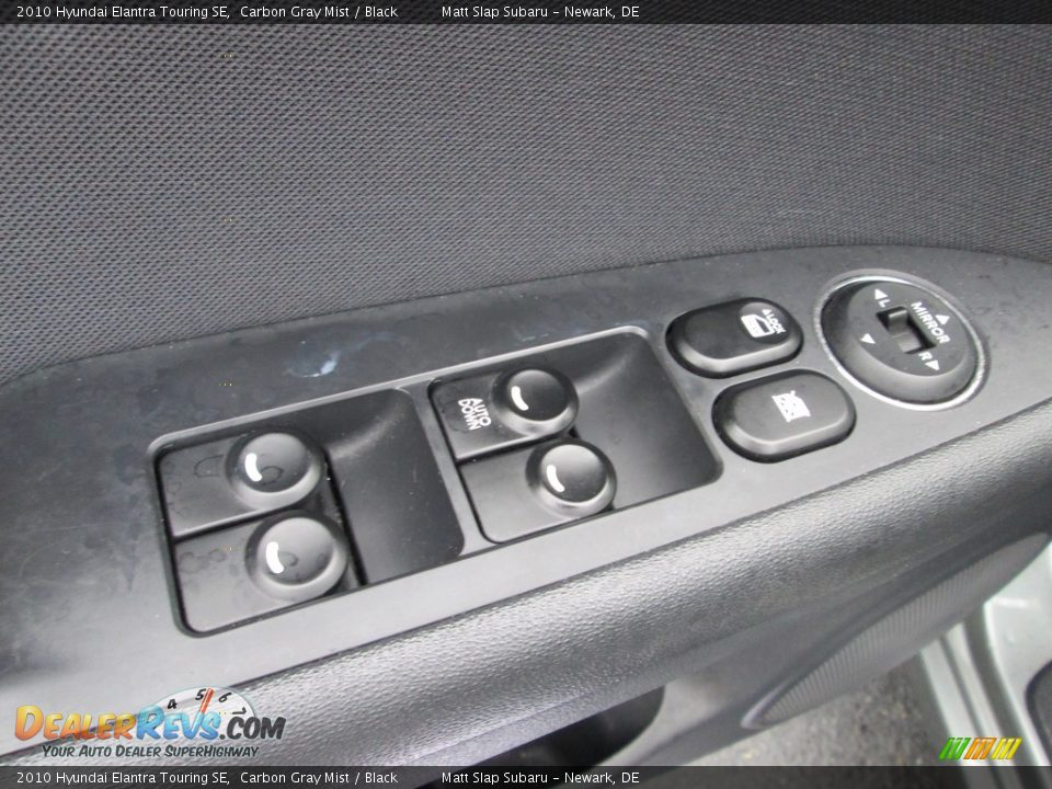 2010 Hyundai Elantra Touring SE Carbon Gray Mist / Black Photo #15