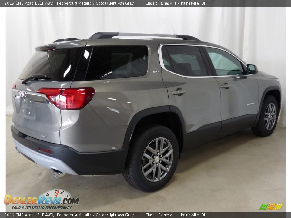 2019 GMC Acadia SLT AWD Pepperdust Metallic / Cocoa/Light Ash Gray Photo #2