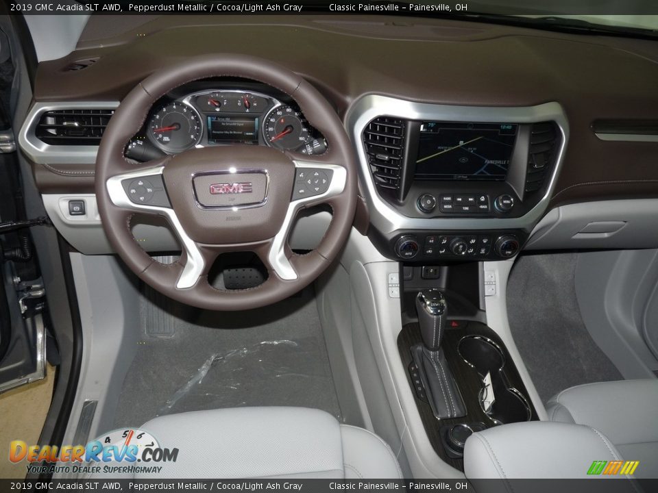 2019 GMC Acadia SLT AWD Pepperdust Metallic / Cocoa/Light Ash Gray Photo #10