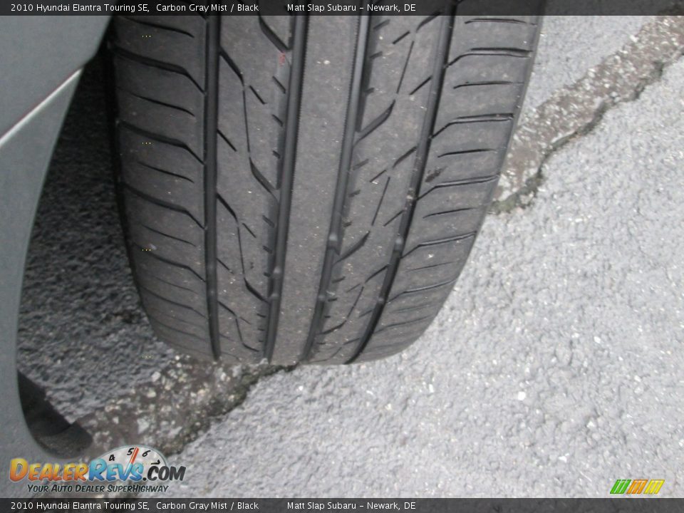2010 Hyundai Elantra Touring SE Carbon Gray Mist / Black Photo #24