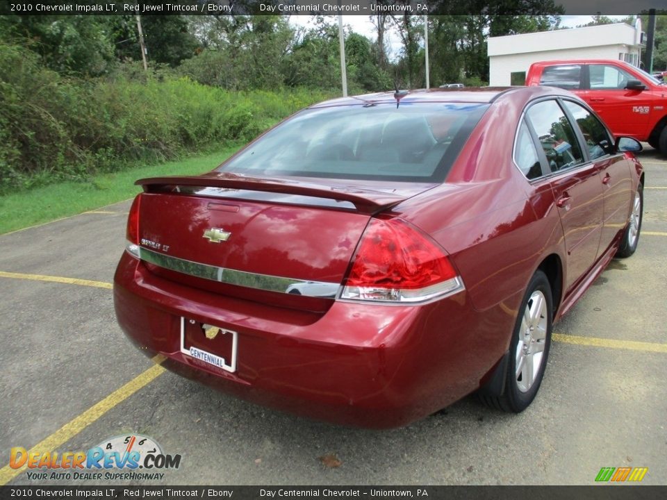 2010 Chevrolet Impala LT Red Jewel Tintcoat / Ebony Photo #3