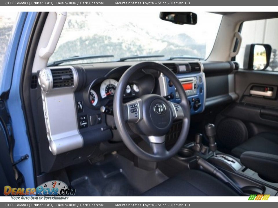 2013 Toyota FJ Cruiser 4WD Cavalry Blue / Dark Charcoal Photo #10