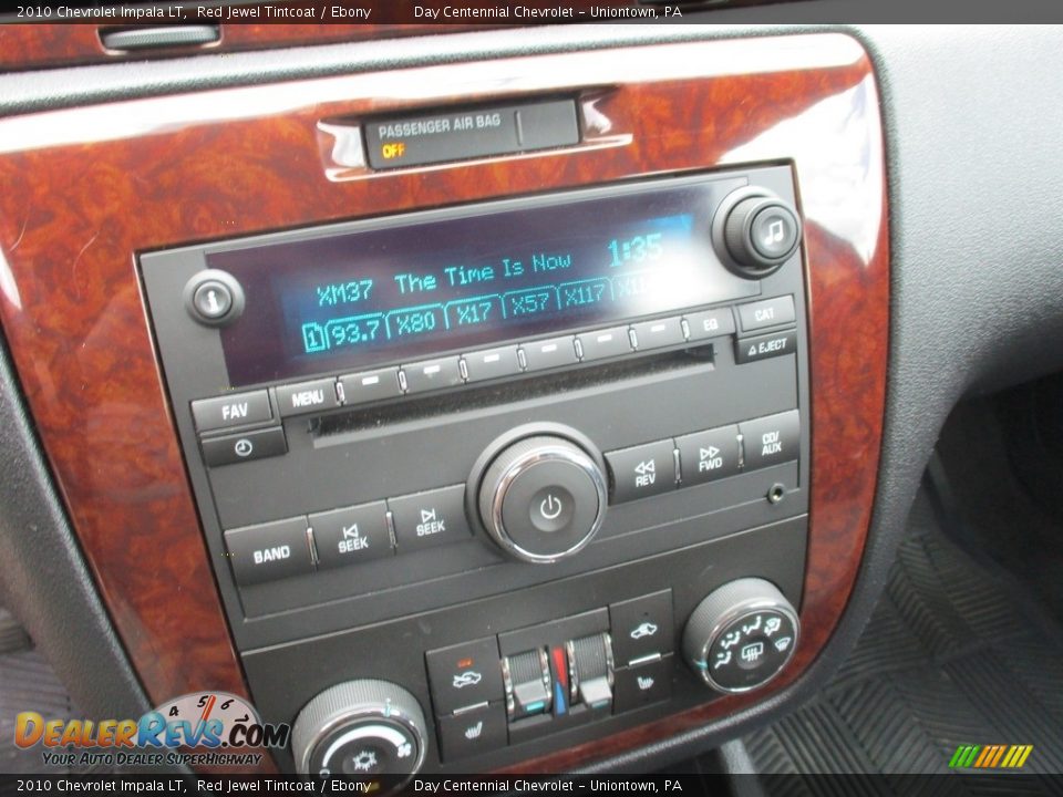 2010 Chevrolet Impala LT Red Jewel Tintcoat / Ebony Photo #26