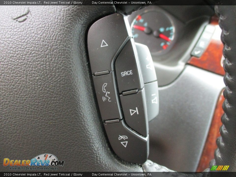 2010 Chevrolet Impala LT Red Jewel Tintcoat / Ebony Photo #35