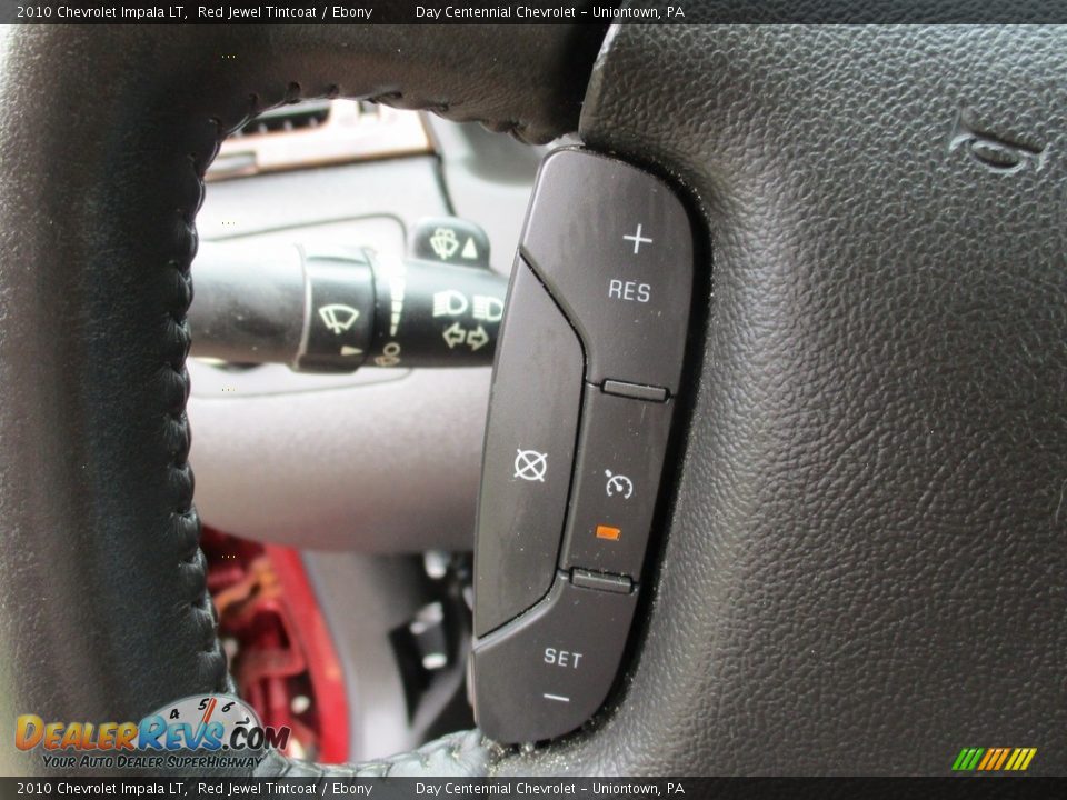 2010 Chevrolet Impala LT Red Jewel Tintcoat / Ebony Photo #36