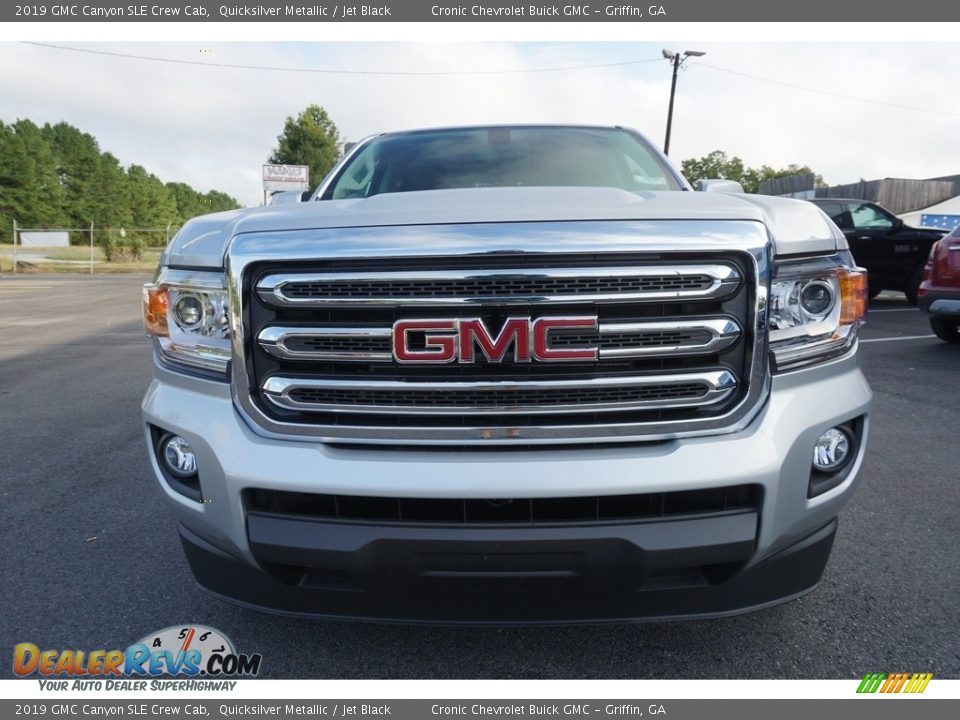 2019 GMC Canyon SLE Crew Cab Quicksilver Metallic / Jet Black Photo #2
