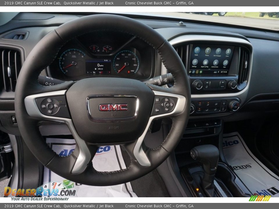 2019 GMC Canyon SLE Crew Cab Quicksilver Metallic / Jet Black Photo #5
