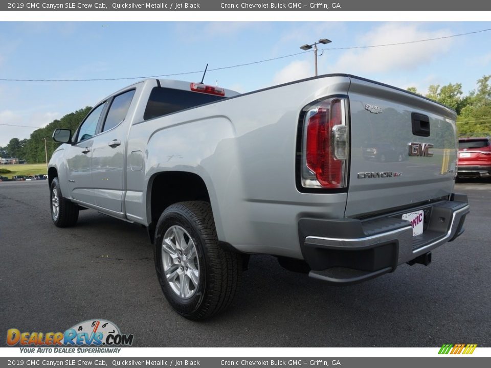 2019 GMC Canyon SLE Crew Cab Quicksilver Metallic / Jet Black Photo #11