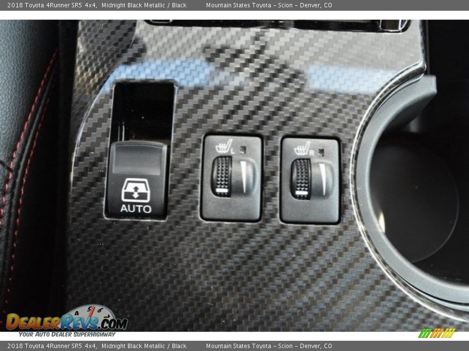 2018 Toyota 4Runner SR5 4x4 Midnight Black Metallic / Black Photo #30