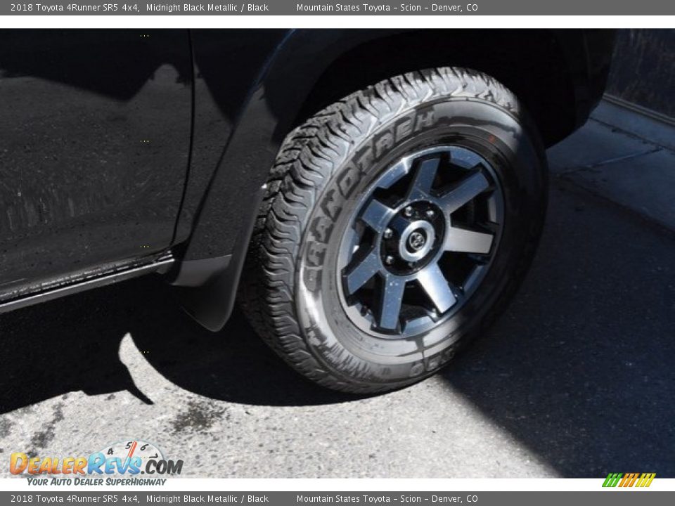 2018 Toyota 4Runner SR5 4x4 Midnight Black Metallic / Black Photo #36