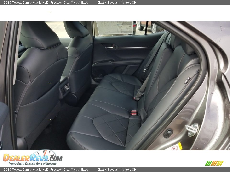 Rear Seat of 2019 Toyota Camry Hybrid XLE Photo #4