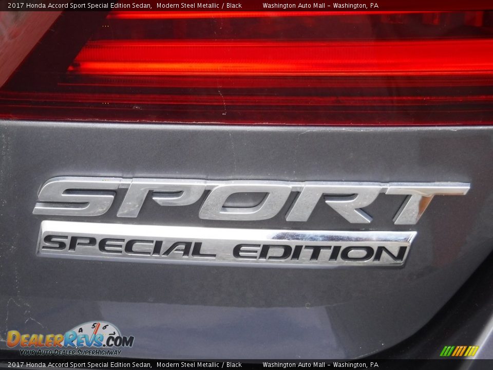 2017 Honda Accord Sport Special Edition Sedan Modern Steel Metallic / Black Photo #9