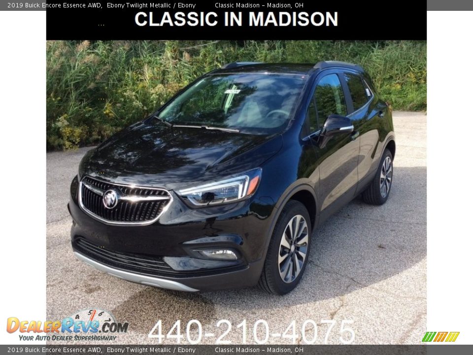 2019 Buick Encore Essence AWD Ebony Twilight Metallic / Ebony Photo #1
