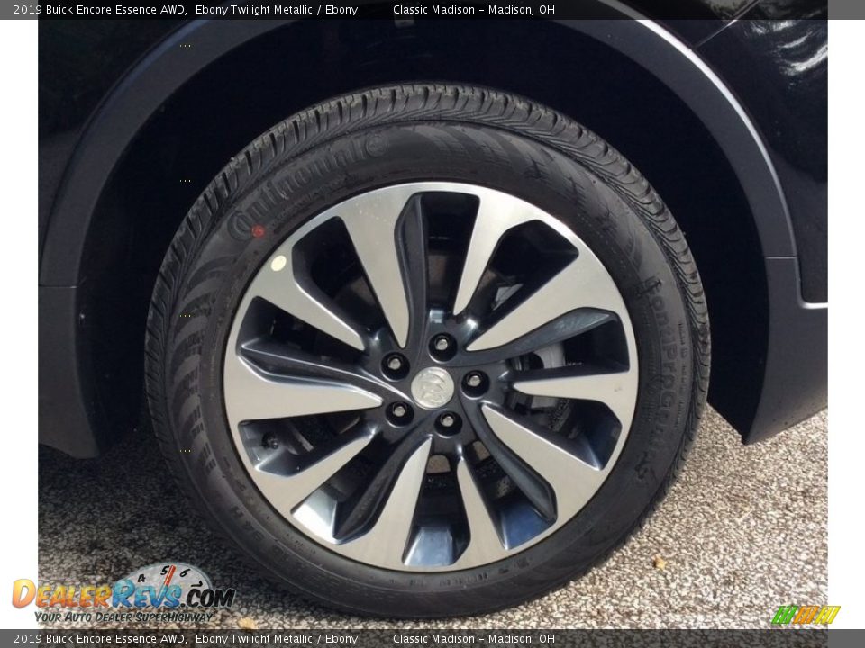 2019 Buick Encore Essence AWD Ebony Twilight Metallic / Ebony Photo #6