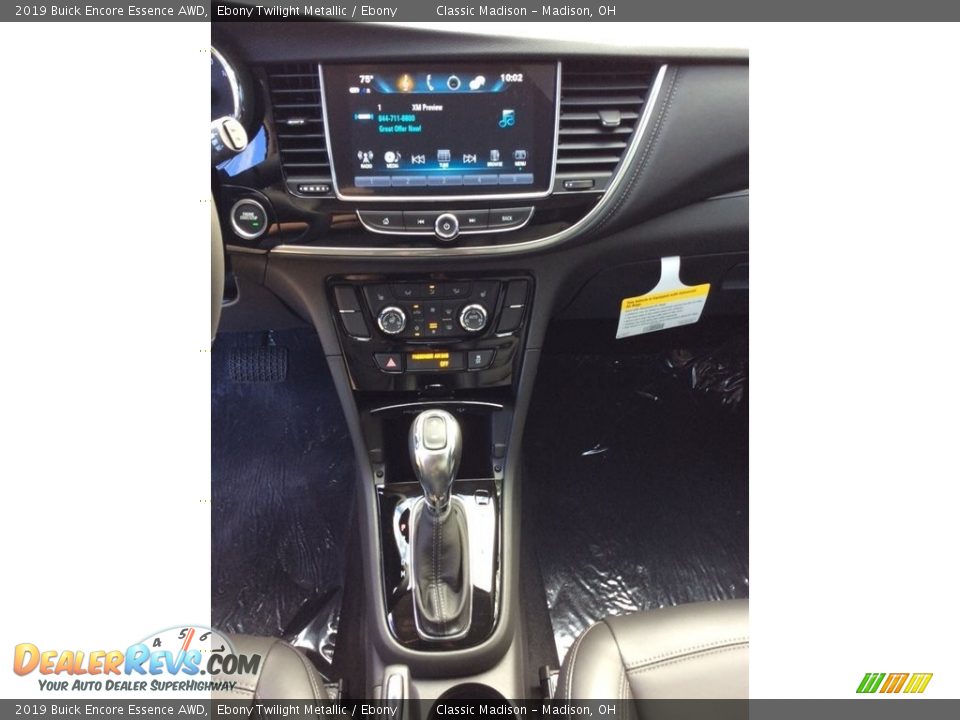 2019 Buick Encore Essence AWD Ebony Twilight Metallic / Ebony Photo #12