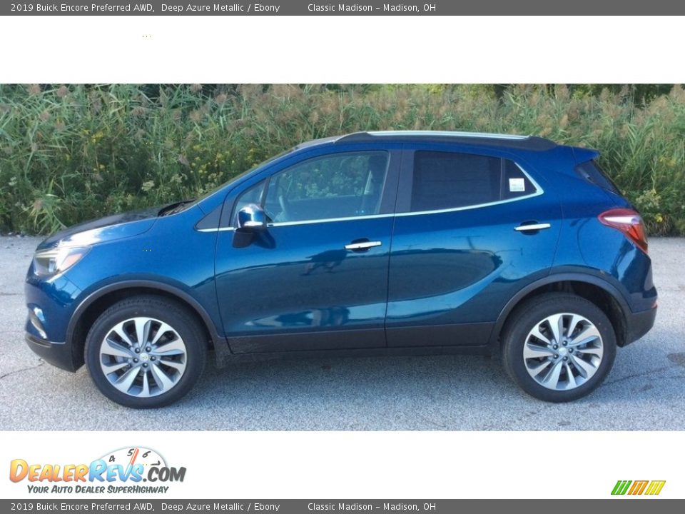 2019 Buick Encore Preferred AWD Deep Azure Metallic / Ebony Photo #2