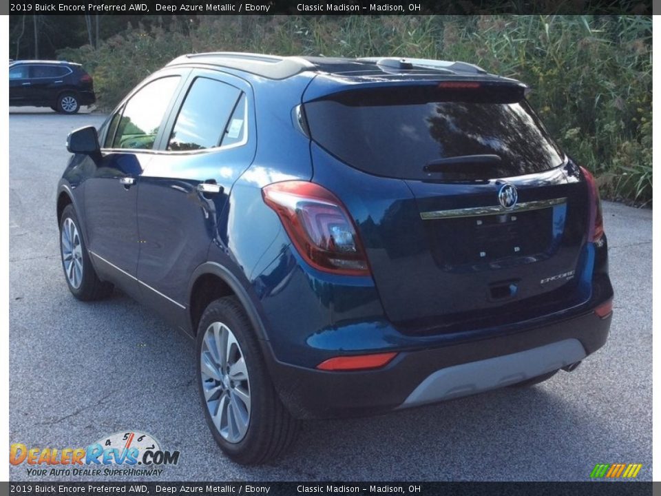 2019 Buick Encore Preferred AWD Deep Azure Metallic / Ebony Photo #3