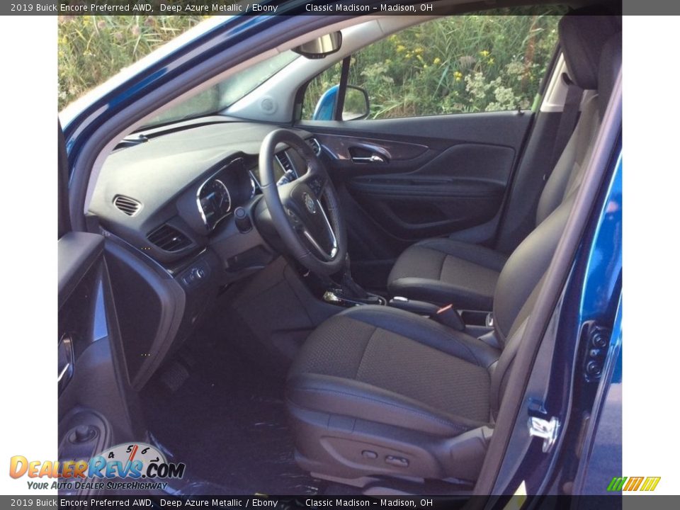 2019 Buick Encore Preferred AWD Deep Azure Metallic / Ebony Photo #7