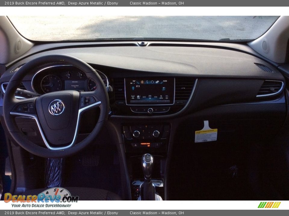 2019 Buick Encore Preferred AWD Deep Azure Metallic / Ebony Photo #10