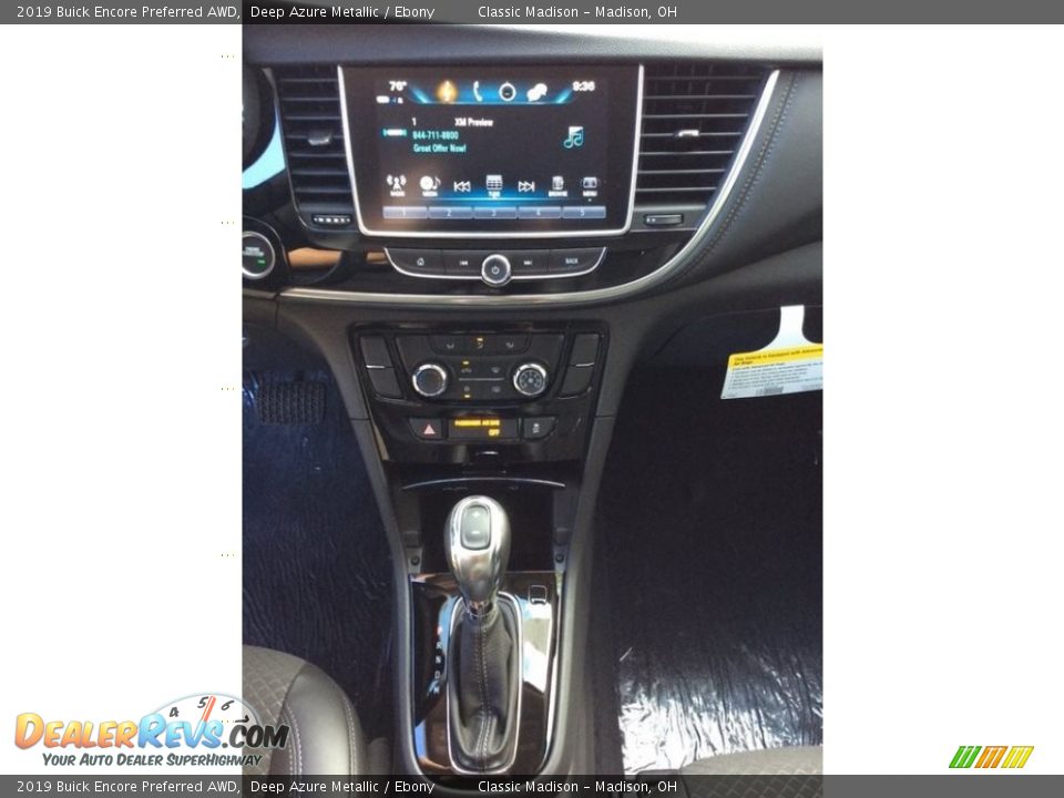 2019 Buick Encore Preferred AWD Deep Azure Metallic / Ebony Photo #12