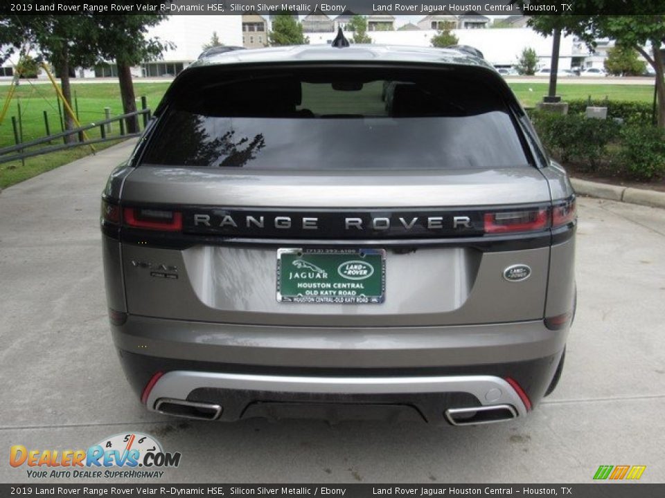2019 Land Rover Range Rover Velar R-Dynamic HSE Silicon Silver Metallic / Ebony Photo #8