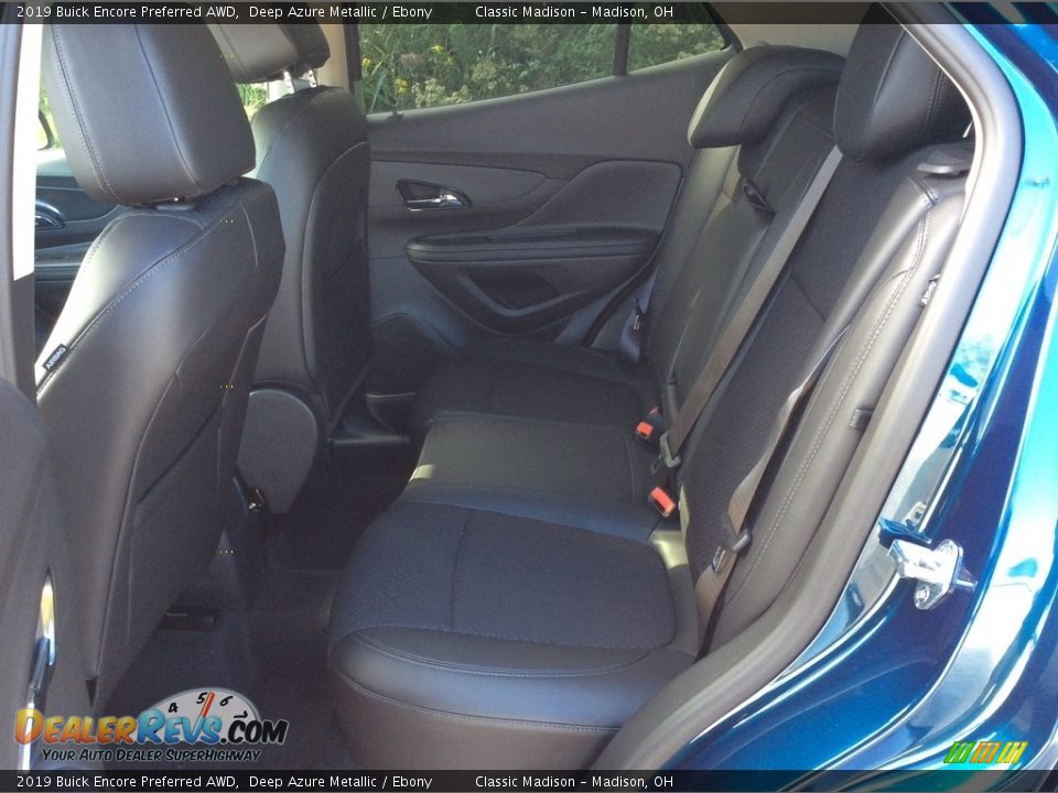 2019 Buick Encore Preferred AWD Deep Azure Metallic / Ebony Photo #14