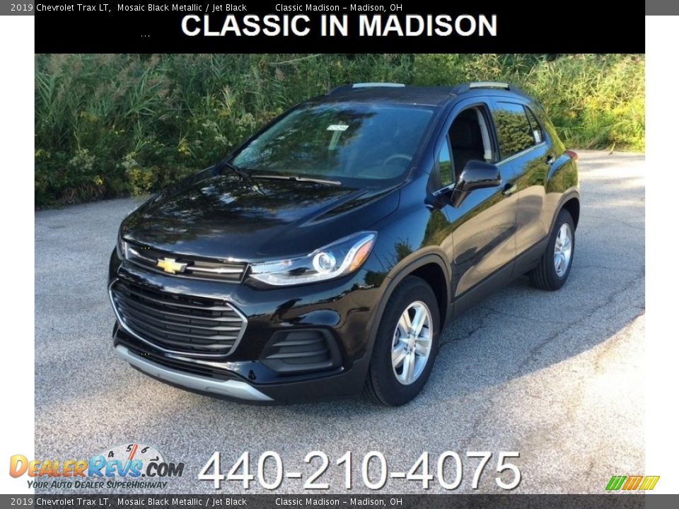 2019 Chevrolet Trax LT Mosaic Black Metallic / Jet Black Photo #1