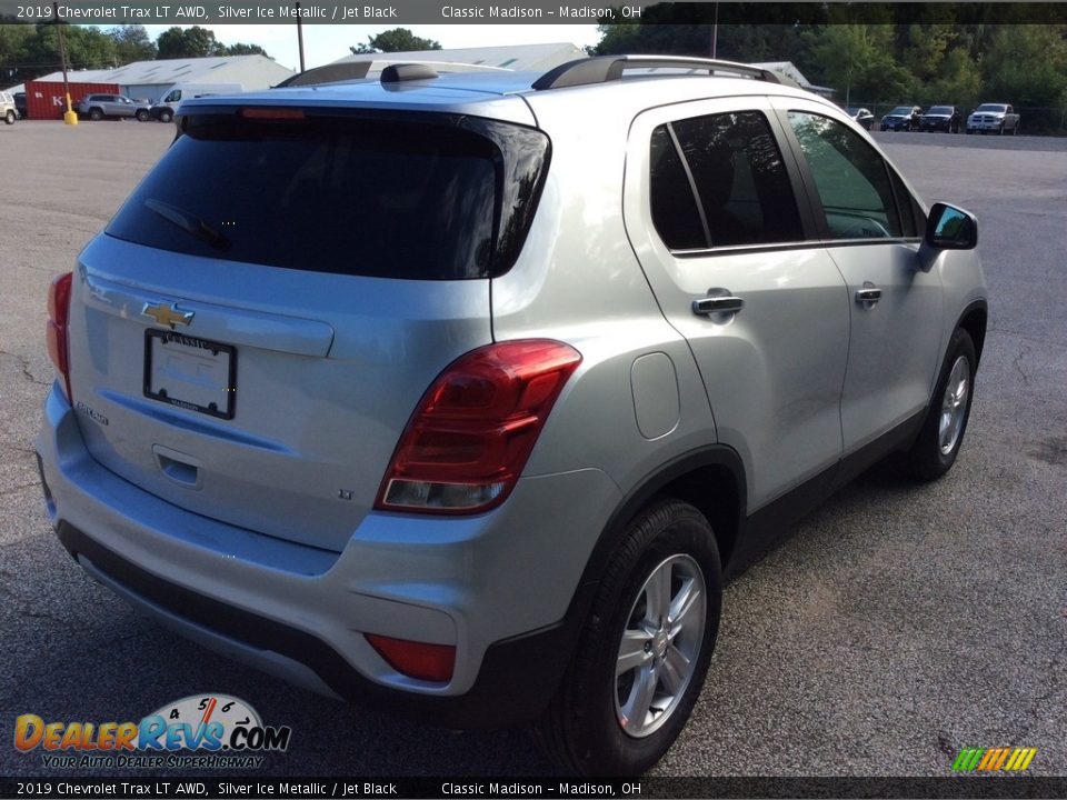 2019 Chevrolet Trax LT AWD Silver Ice Metallic / Jet Black Photo #5