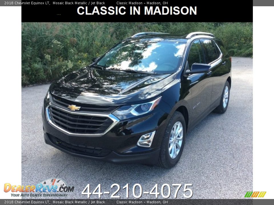 2018 Chevrolet Equinox LT Mosaic Black Metallic / Jet Black Photo #1