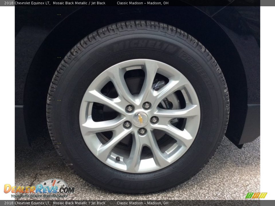 2018 Chevrolet Equinox LT Mosaic Black Metallic / Jet Black Photo #5