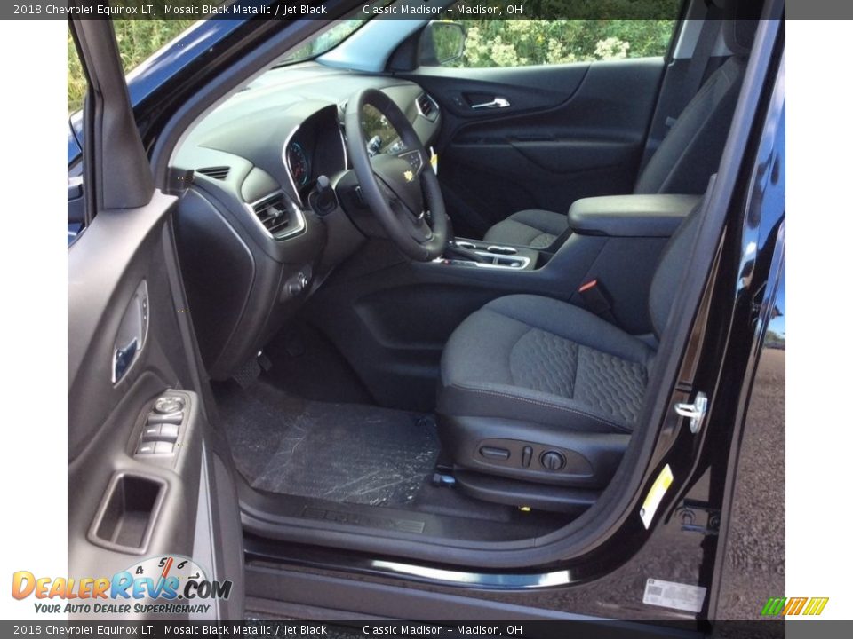 2018 Chevrolet Equinox LT Mosaic Black Metallic / Jet Black Photo #7