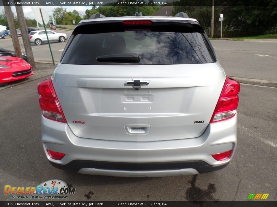 2019 Chevrolet Trax LT AWD Silver Ice Metallic / Jet Black Photo #7