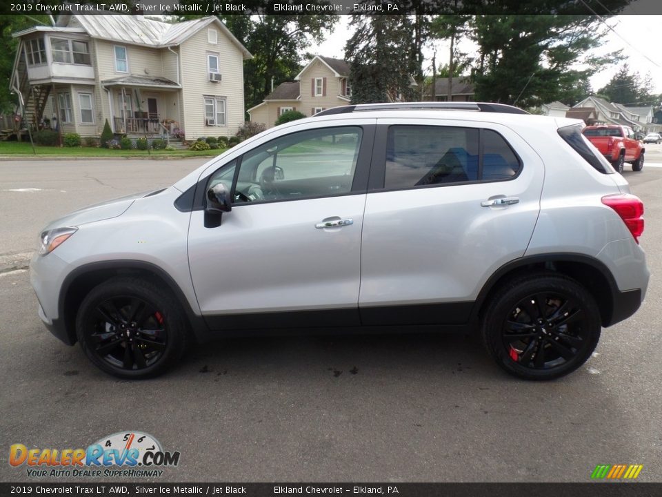2019 Chevrolet Trax LT AWD Silver Ice Metallic / Jet Black Photo #9