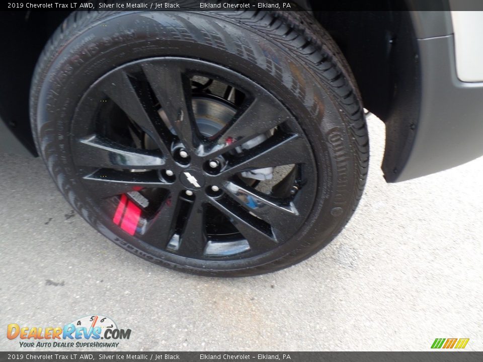2019 Chevrolet Trax LT AWD Silver Ice Metallic / Jet Black Photo #11
