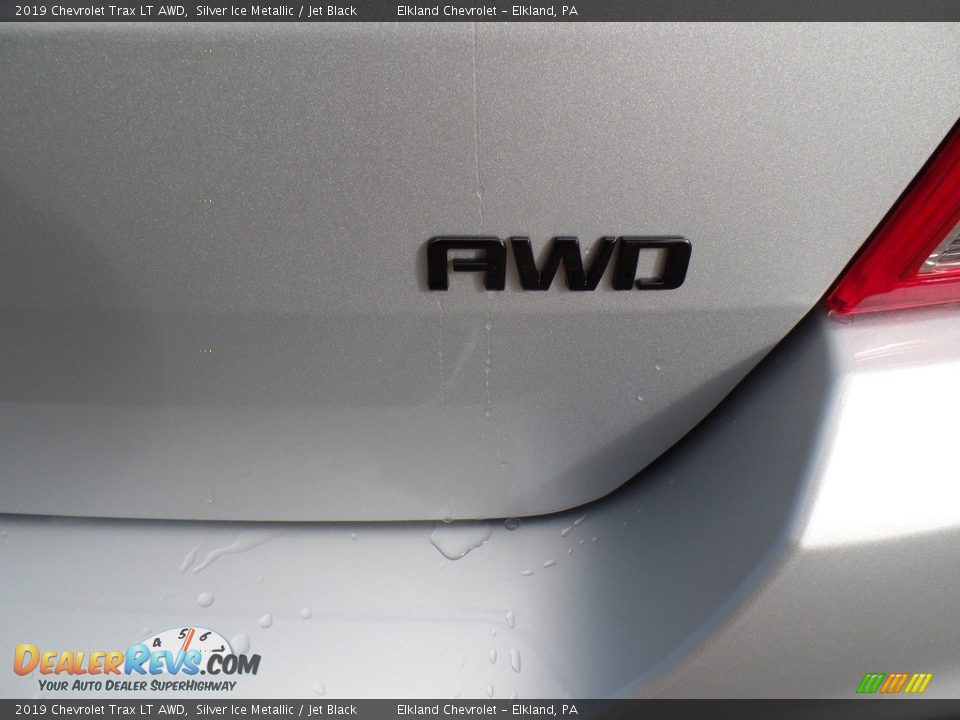 2019 Chevrolet Trax LT AWD Silver Ice Metallic / Jet Black Photo #13