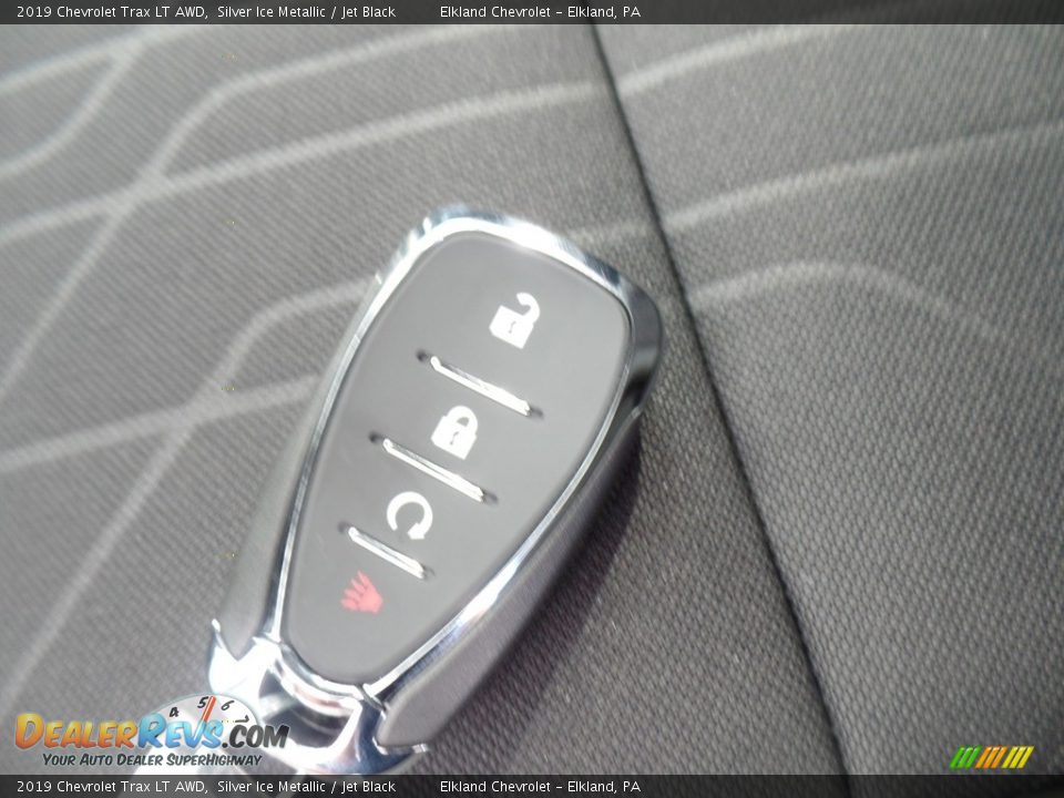 2019 Chevrolet Trax LT AWD Silver Ice Metallic / Jet Black Photo #19