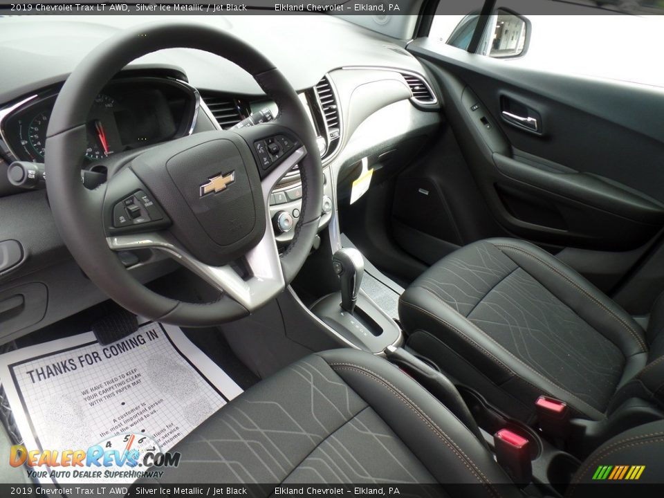2019 Chevrolet Trax LT AWD Silver Ice Metallic / Jet Black Photo #20