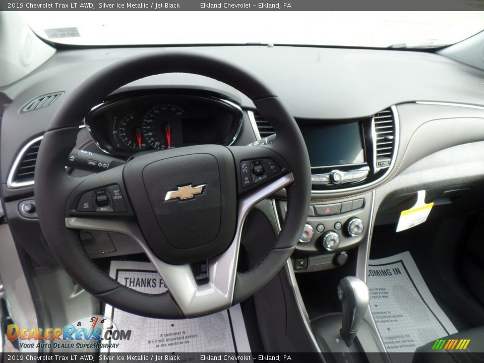 2019 Chevrolet Trax LT AWD Silver Ice Metallic / Jet Black Photo #21