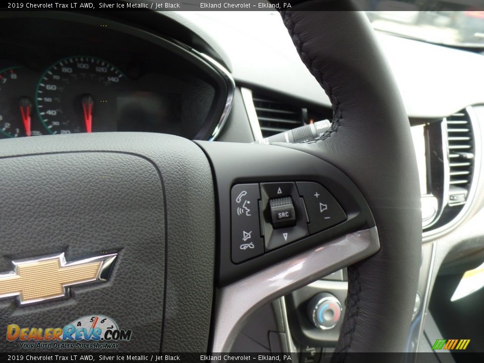2019 Chevrolet Trax LT AWD Silver Ice Metallic / Jet Black Photo #23