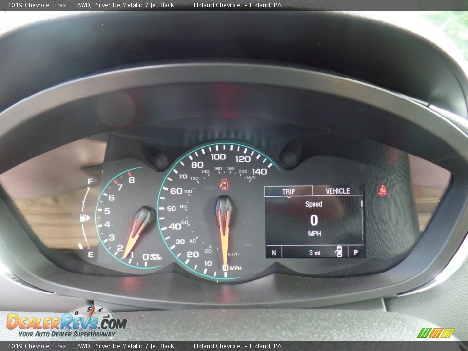 2019 Chevrolet Trax LT AWD Silver Ice Metallic / Jet Black Photo #25