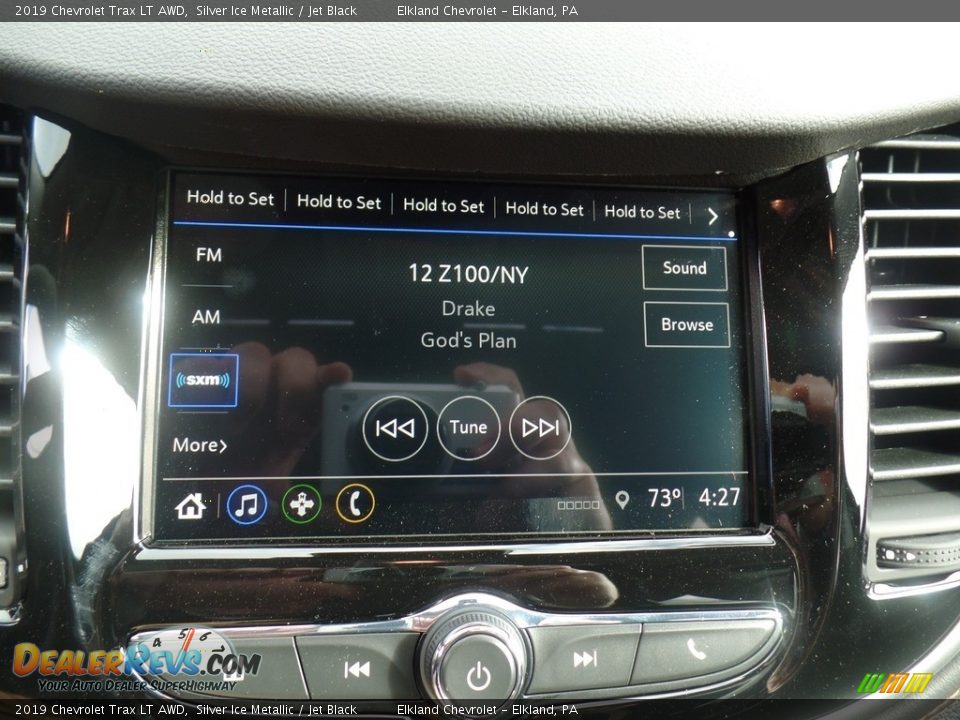 2019 Chevrolet Trax LT AWD Silver Ice Metallic / Jet Black Photo #29