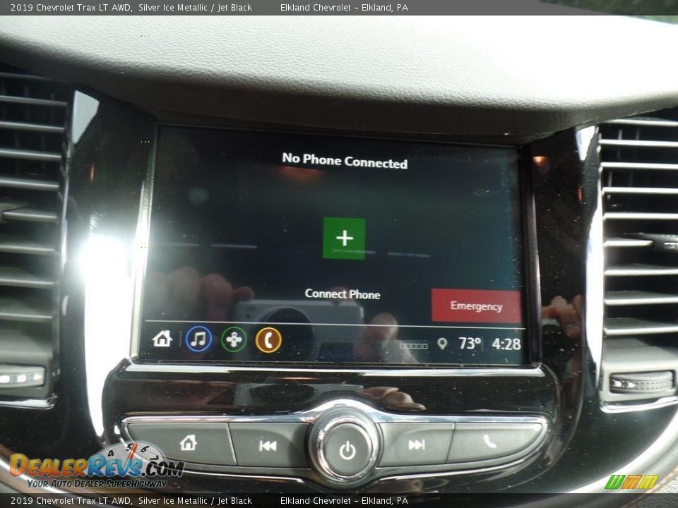 2019 Chevrolet Trax LT AWD Silver Ice Metallic / Jet Black Photo #30