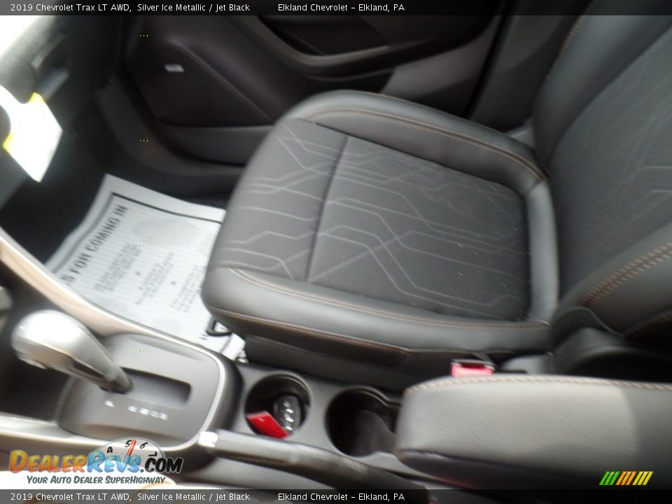 2019 Chevrolet Trax LT AWD Silver Ice Metallic / Jet Black Photo #34