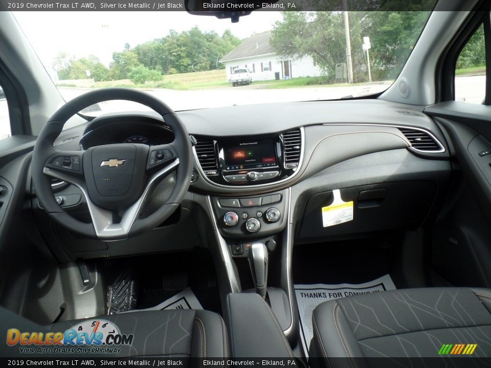 2019 Chevrolet Trax LT AWD Silver Ice Metallic / Jet Black Photo #35