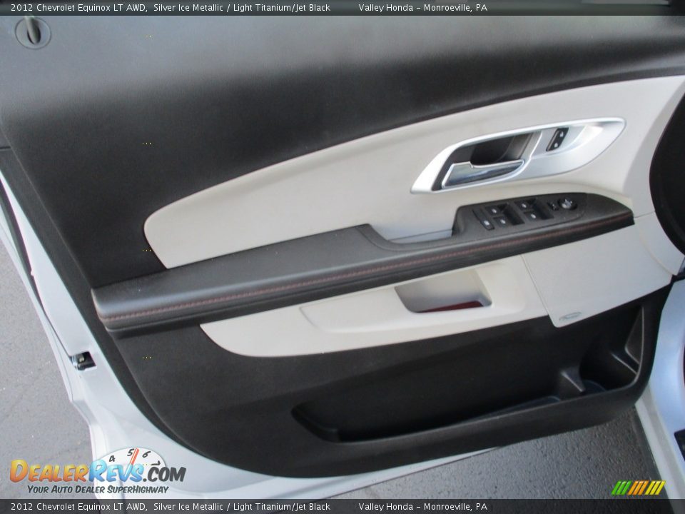 2012 Chevrolet Equinox LT AWD Silver Ice Metallic / Light Titanium/Jet Black Photo #9