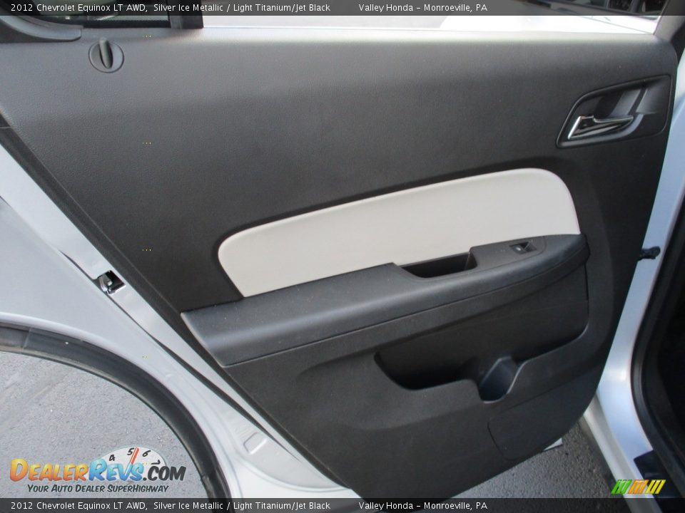 2012 Chevrolet Equinox LT AWD Silver Ice Metallic / Light Titanium/Jet Black Photo #12