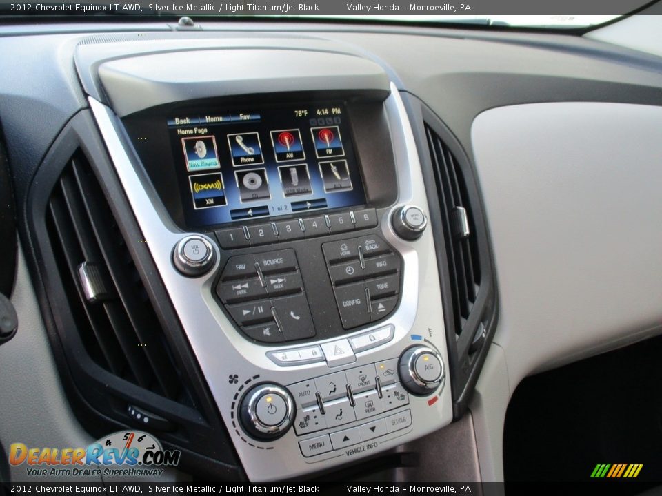 2012 Chevrolet Equinox LT AWD Silver Ice Metallic / Light Titanium/Jet Black Photo #15