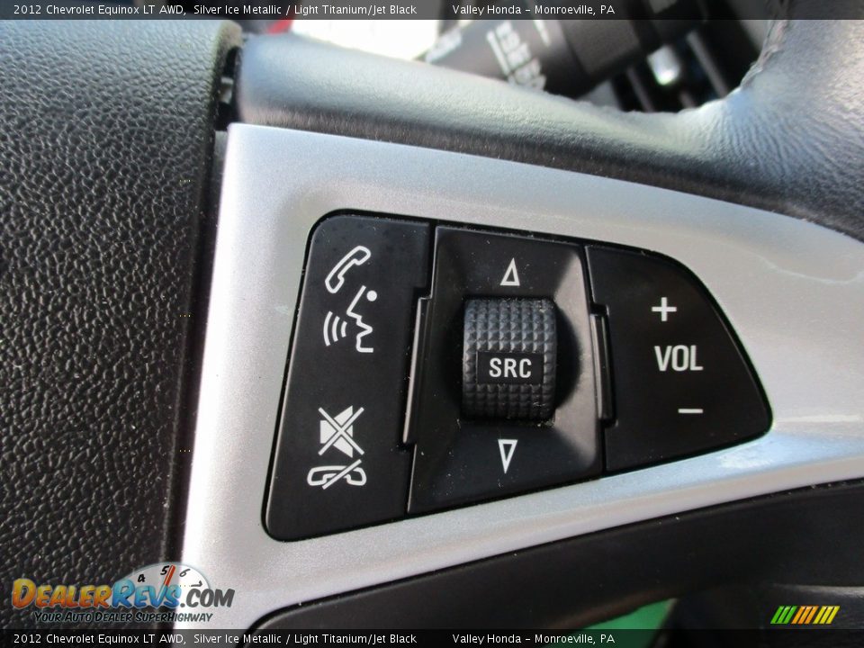 2012 Chevrolet Equinox LT AWD Silver Ice Metallic / Light Titanium/Jet Black Photo #18