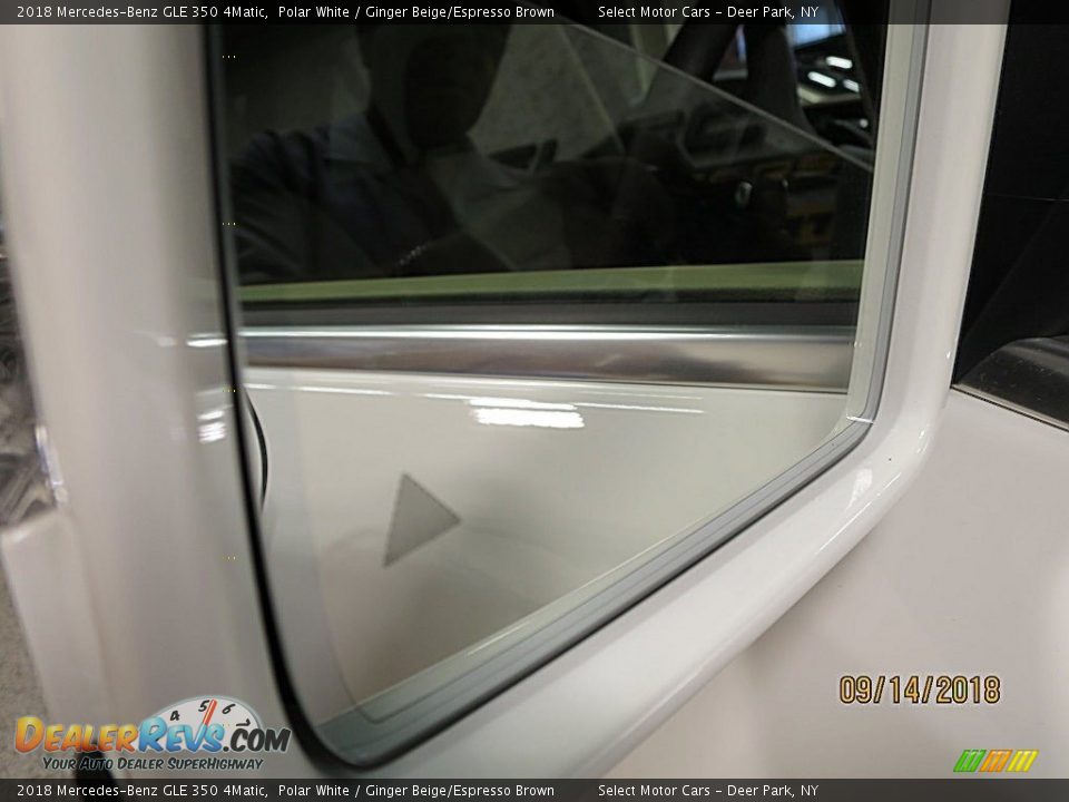 2018 Mercedes-Benz GLE 350 4Matic Polar White / Ginger Beige/Espresso Brown Photo #11